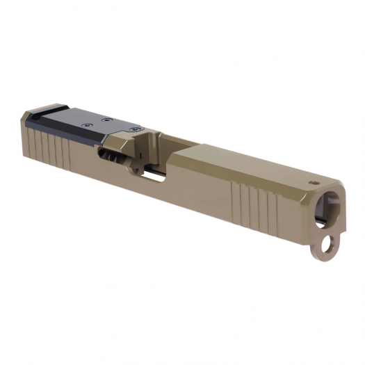 Vuurwapen FS AOS Cut FDE Stripped Slide For Glock 17 Gen 3