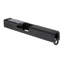 Vuurwapen FS AOS Cut Black Stripped Slide For Glock 17 Gen 3