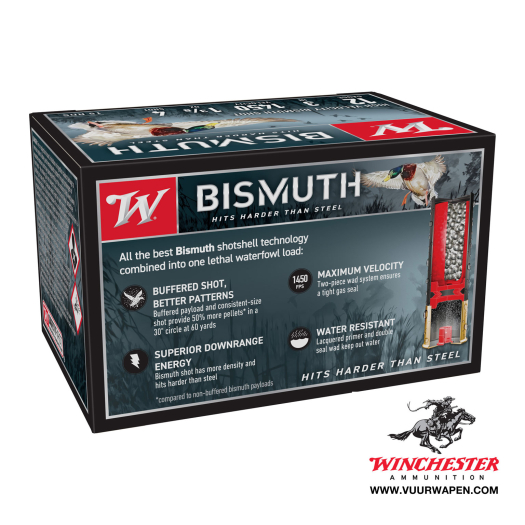 Winchester Bismuth 12 Gauge 4 Shot 15 Rounds