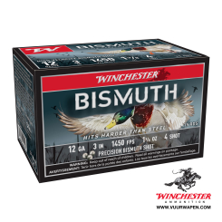 Winchester Bismuth 12 Gauge 4 Shot 150 Rounds