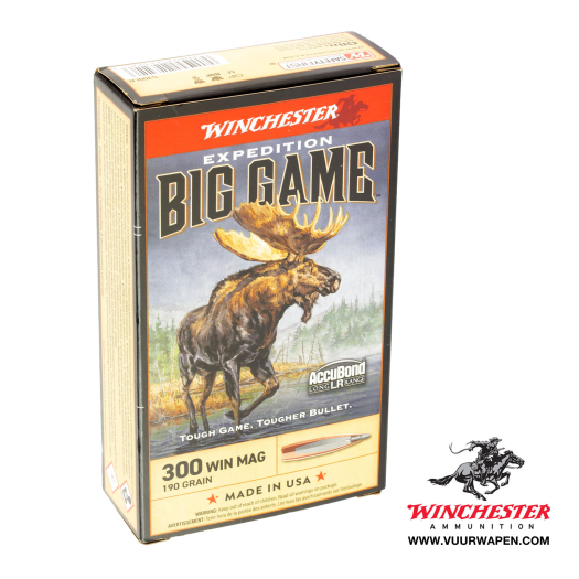 Winchester Expedition Big Game 300 Win Mag 190 Grain AccuBond 20 Rounds