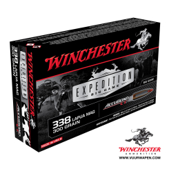 Winchester Expedition Big Game 338 Lapua 300 GR AccuBond CT Ammo