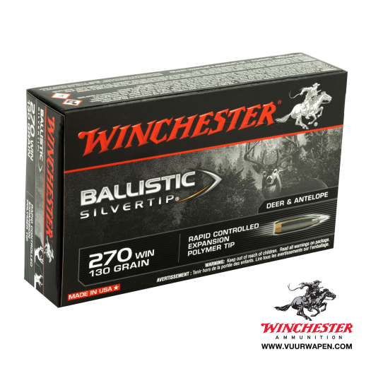 Winchester Ballistic Silvertip 270 Win 130 GR RCEPT Ammo