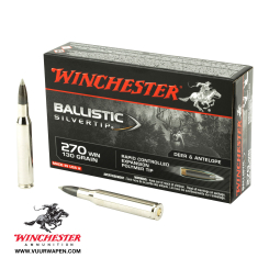 Winchester Ballistic Silvertip 270 Win 130 GR RCEPT Ammo