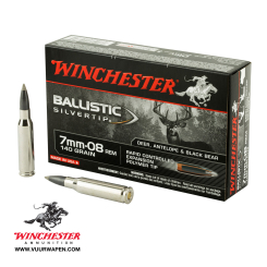 Winchester Ballistic Silvertip 7mm-08 140 GR RCEPT Ammo
