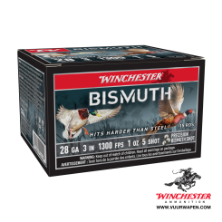 Winchester Bismuth 28 Gauge 5 Shot 300 Rounds