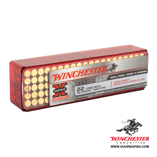 Winchester Super X 22LR 40 GR Super Speed RNCP Ammo